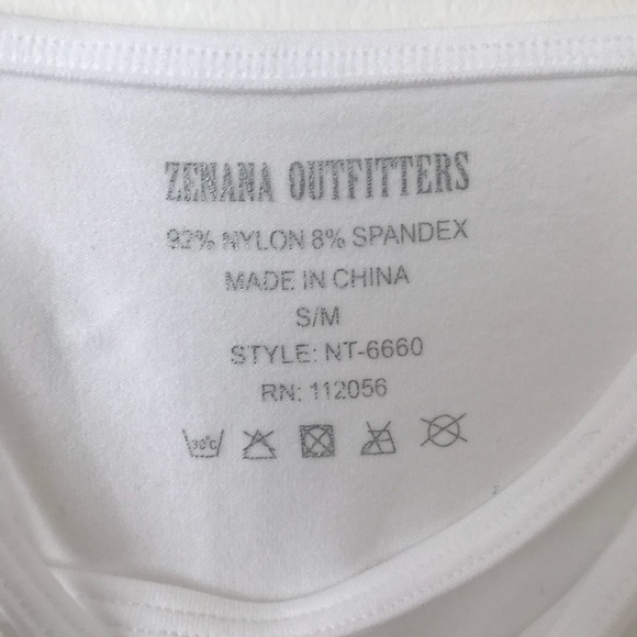 Seamless Criss Cross Detail Tank - Picture 4 of 4